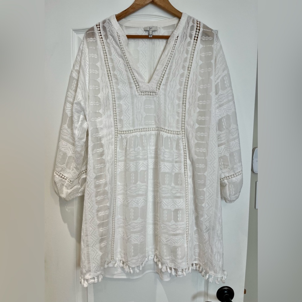 White sun dress , Joie